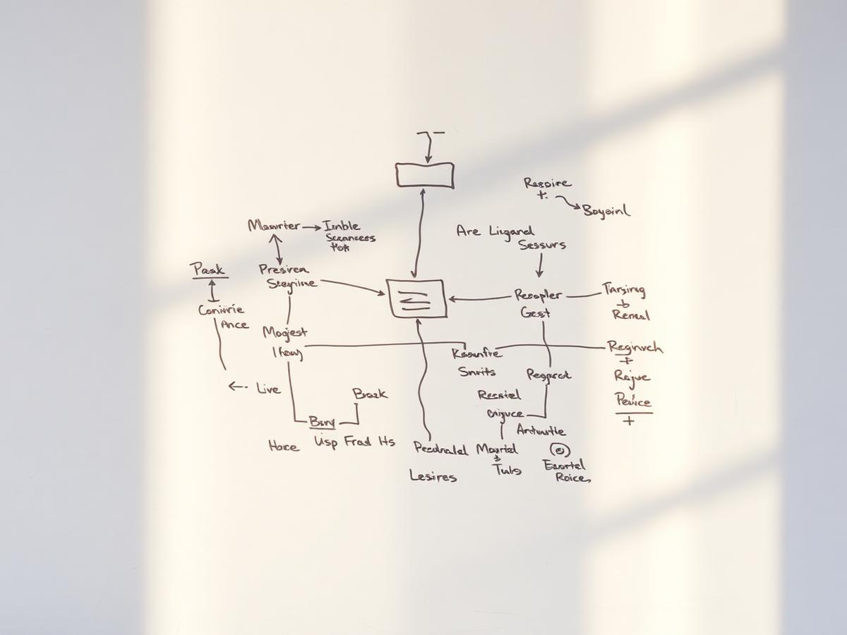 Fig 01 — A working sketch of the categorical deconstruction loop.